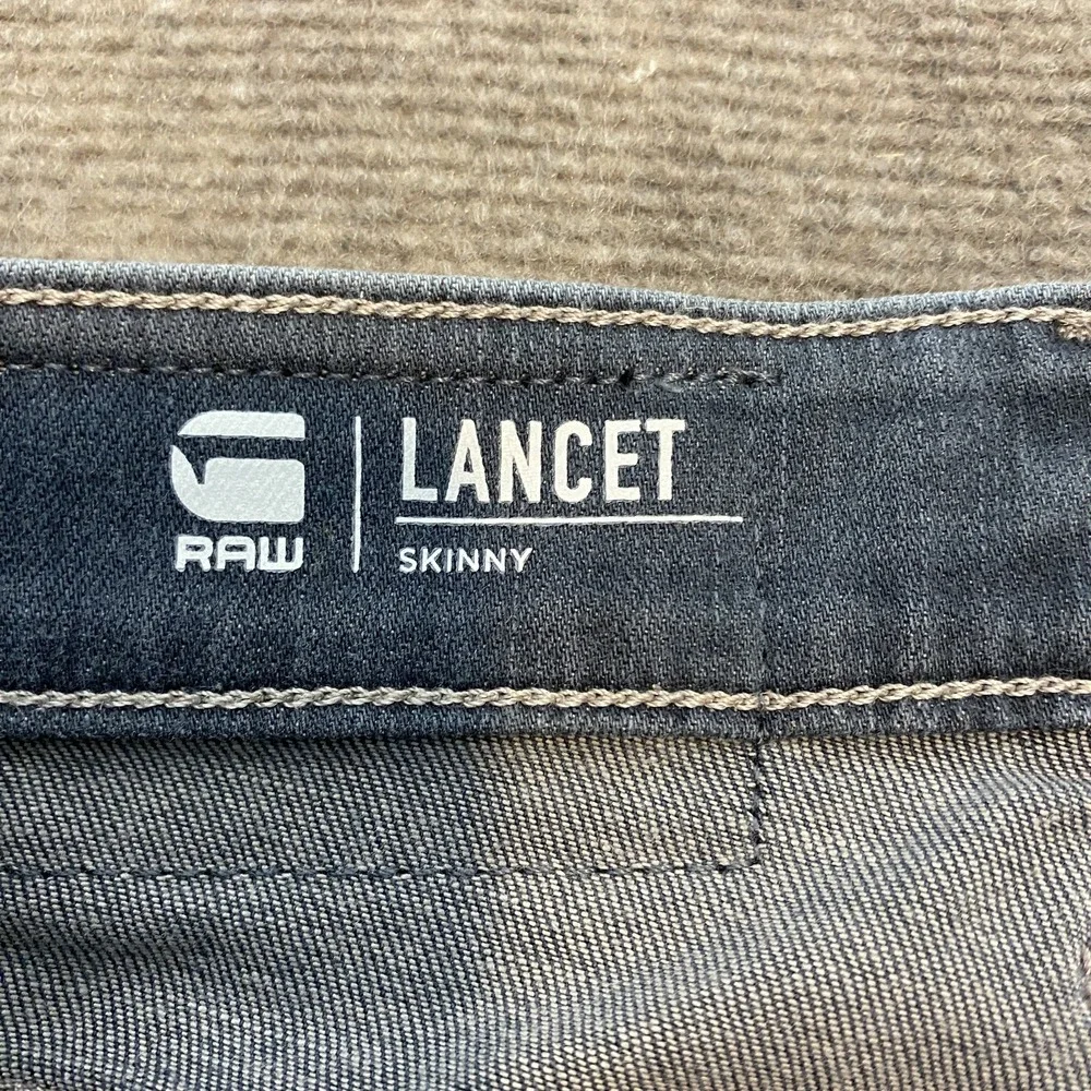 G-Star RAW Lancet Skinny Jeans Mens 28x30 Blue Slim Fit Denim Stretch Pants - Picture 5 of 11